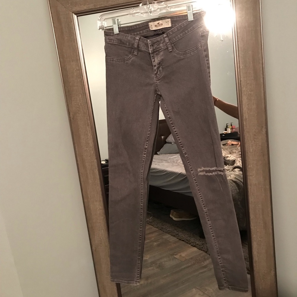 Grey Hollister Jeans
